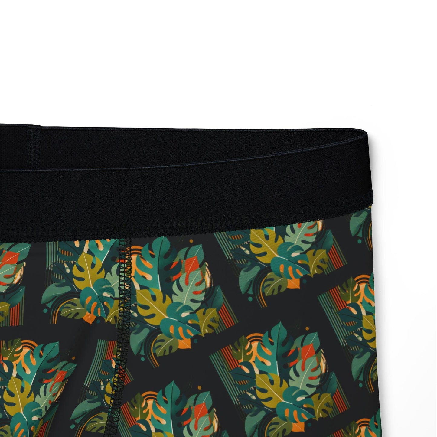 Men's Boxers, Monstera Plant Daddy Mid-Century Modern Design, Gift for Men, Sexy Soft Boxer Brief, Plant Dad Gift