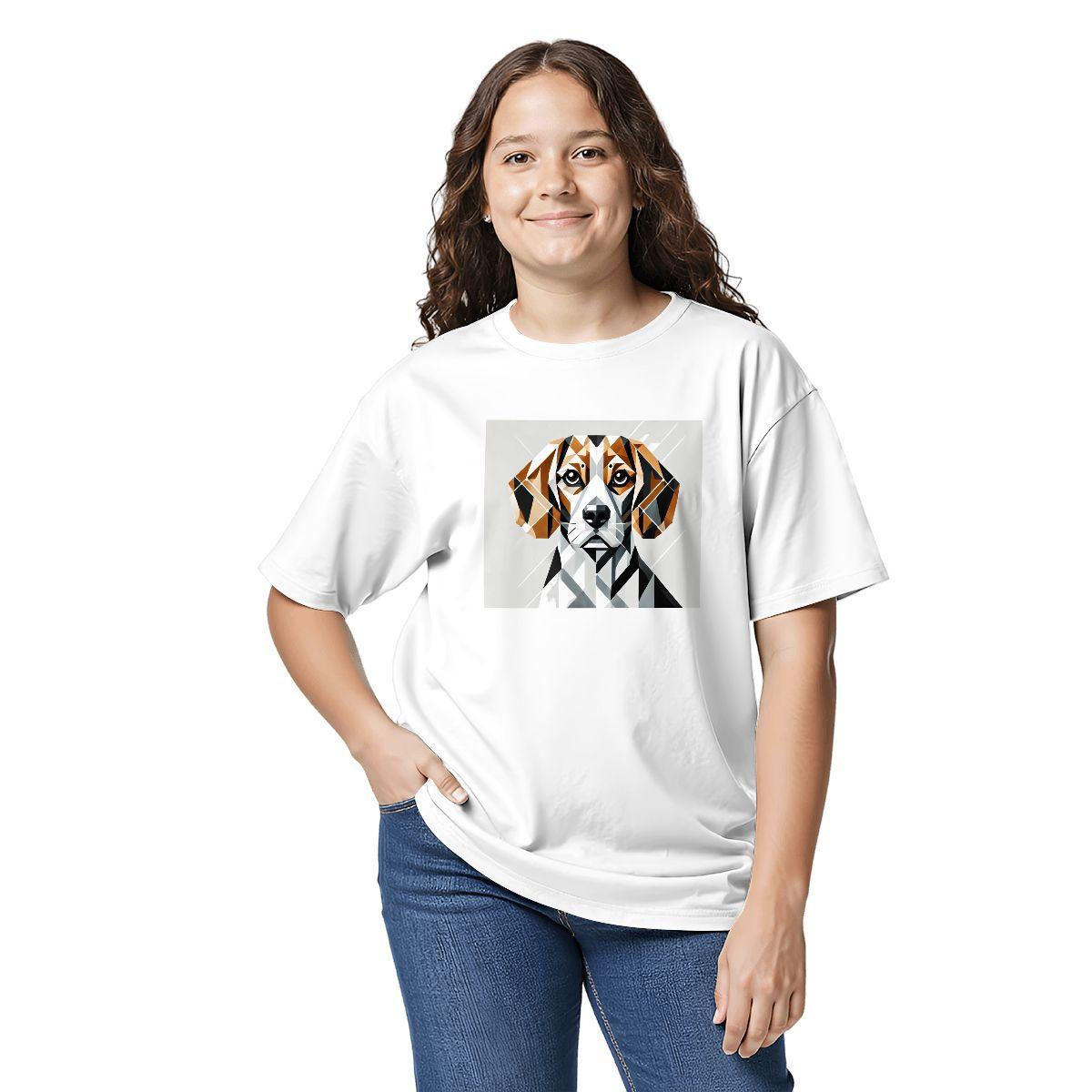 Kids Tee, Fun Beagle Youth T-Shirt, Unique Birthday Gift, Casual Vacation Wear, Original Art Tee, Kid's Fashion Design, Back To School