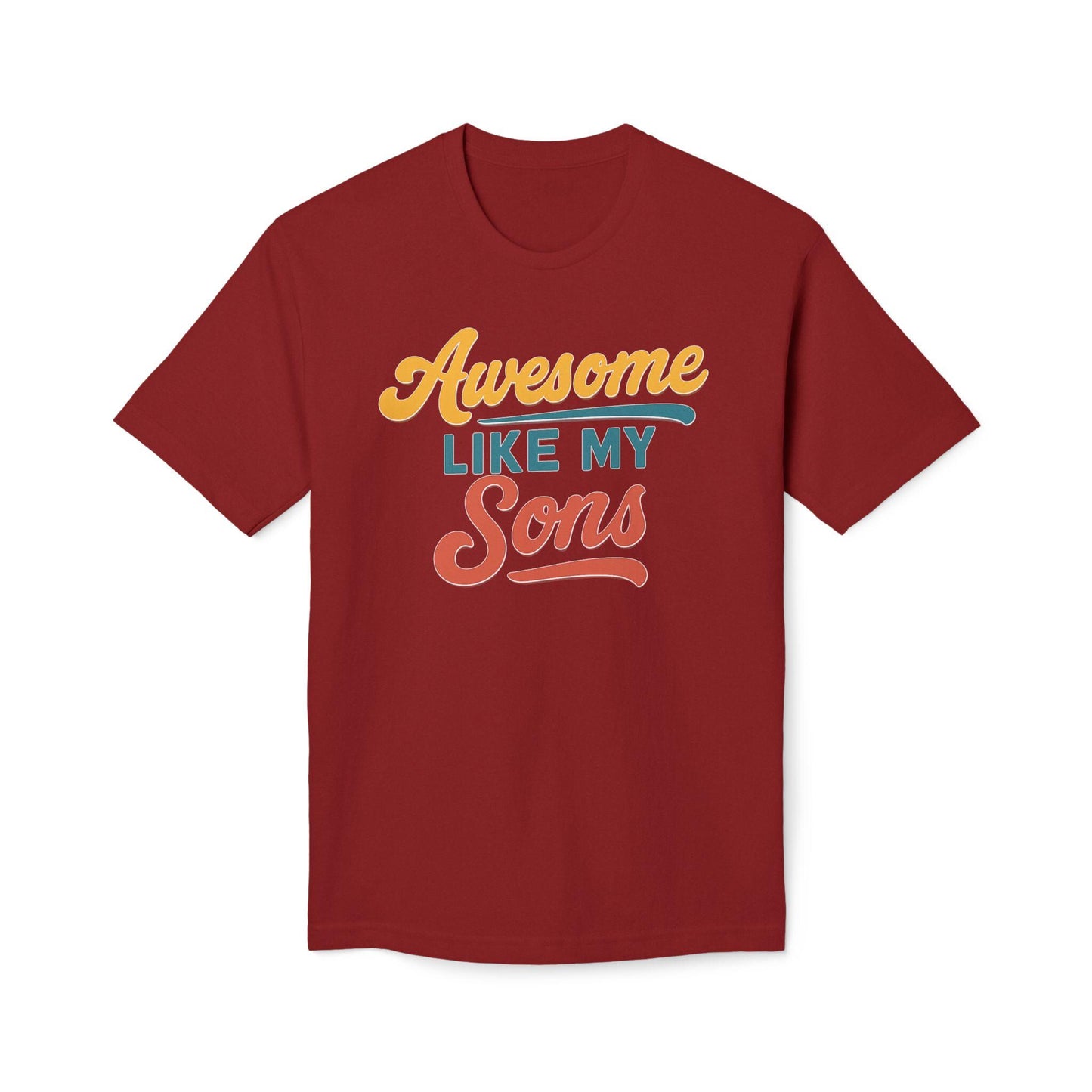 Father's Day Gift T-Shirt, New Dad Tee, Baby Announcement Shirt, Gender Reveal Top, Boy Dad Midweight Cotton T-shirt, Gift for Dad