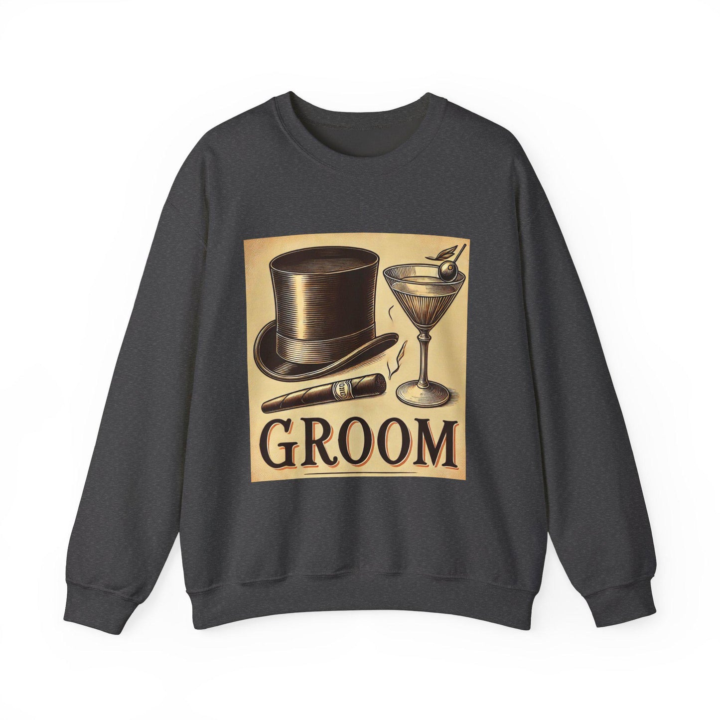 Groom Sweatshirt Heavy Blend™, Gift for Groom, Bachelor Party, Wedding Party Gift