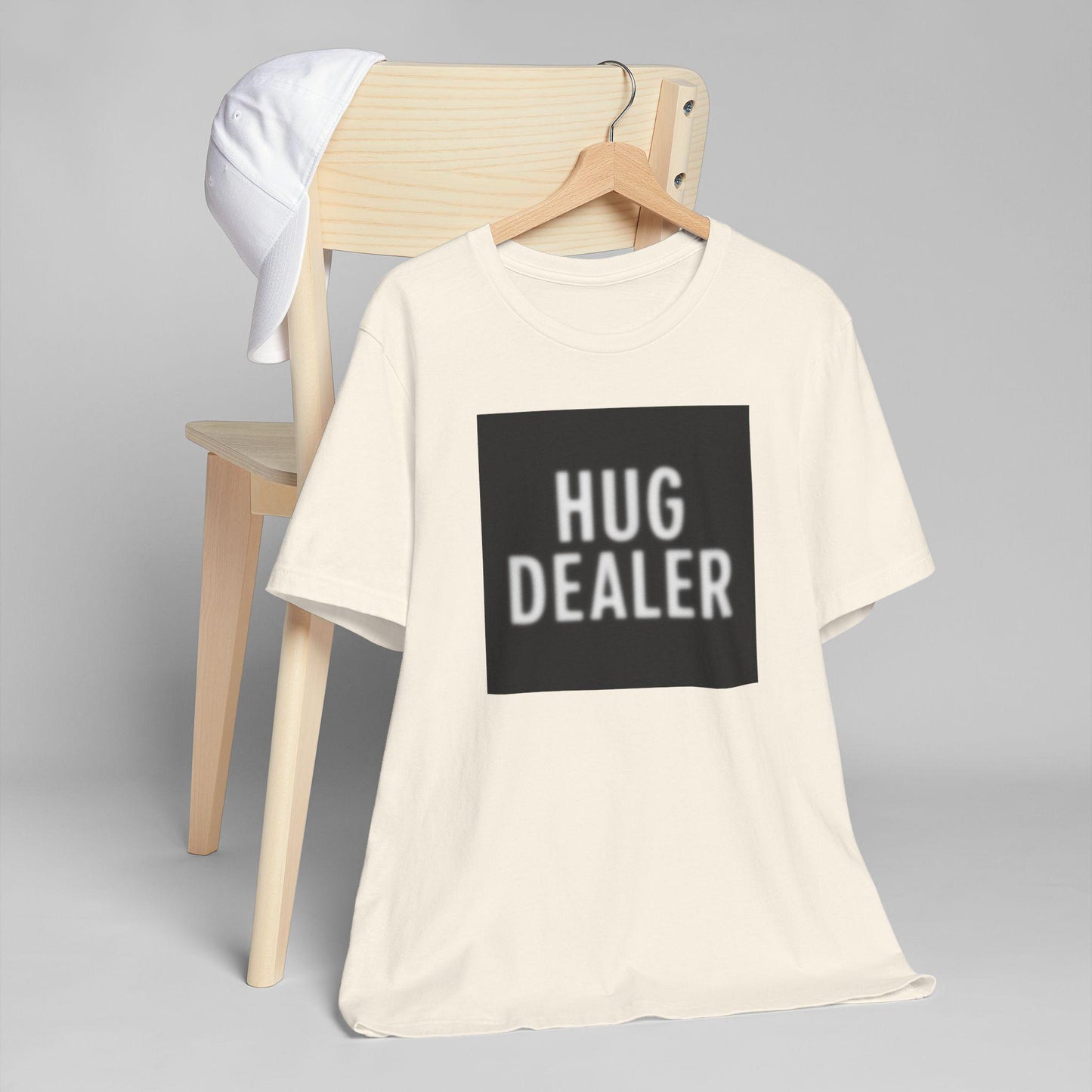 Funny Hug Dealer T-Shirt, Unisex Casual Tee, Gift for Blurry Hug Lovers, Perfect for Birthdays, Humorous Shirt, Casual Rave Party Wear