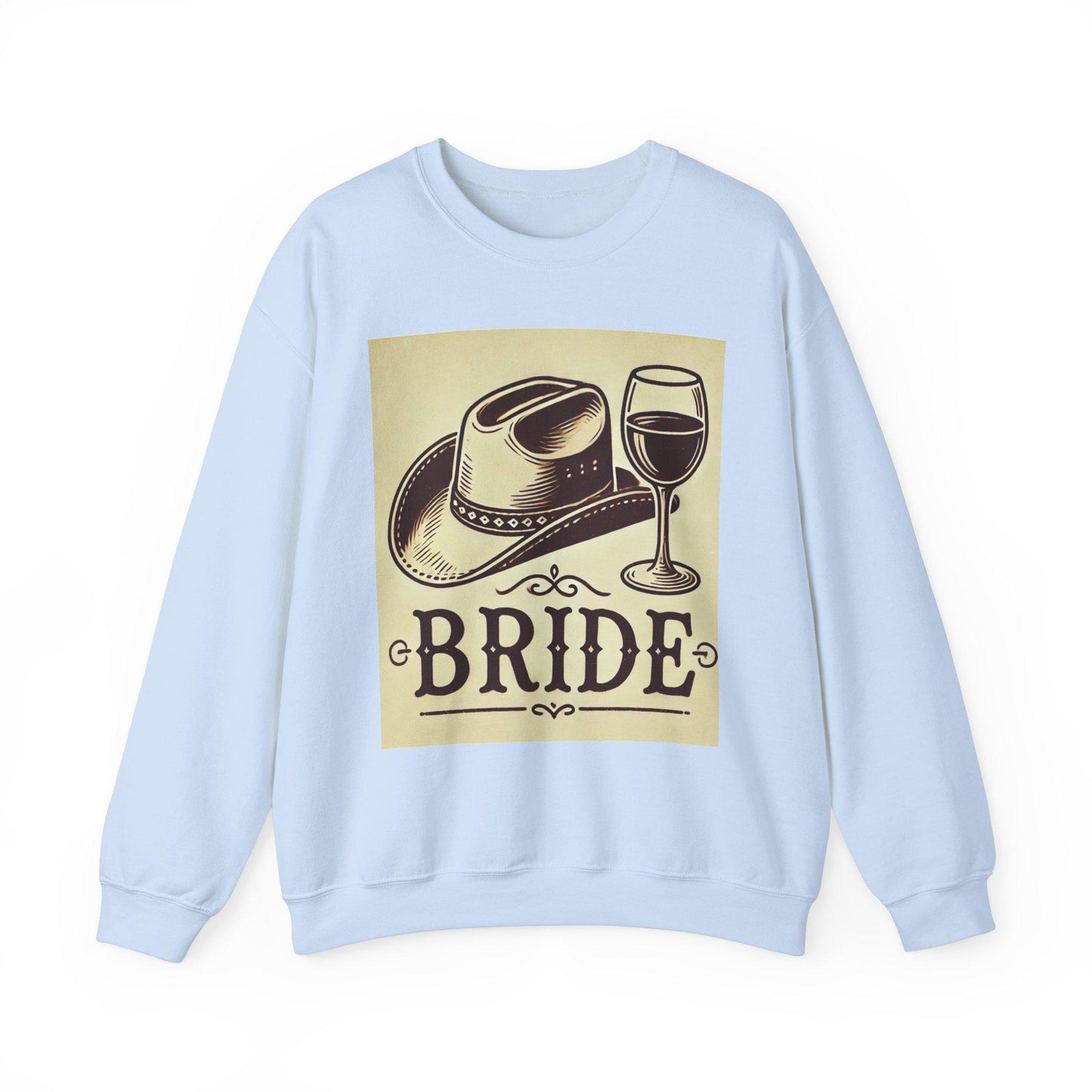 Bride Sweatshirt Heavy Blend™, Gift for Bride, Bachelorette Party, Country Wedding Party Gift