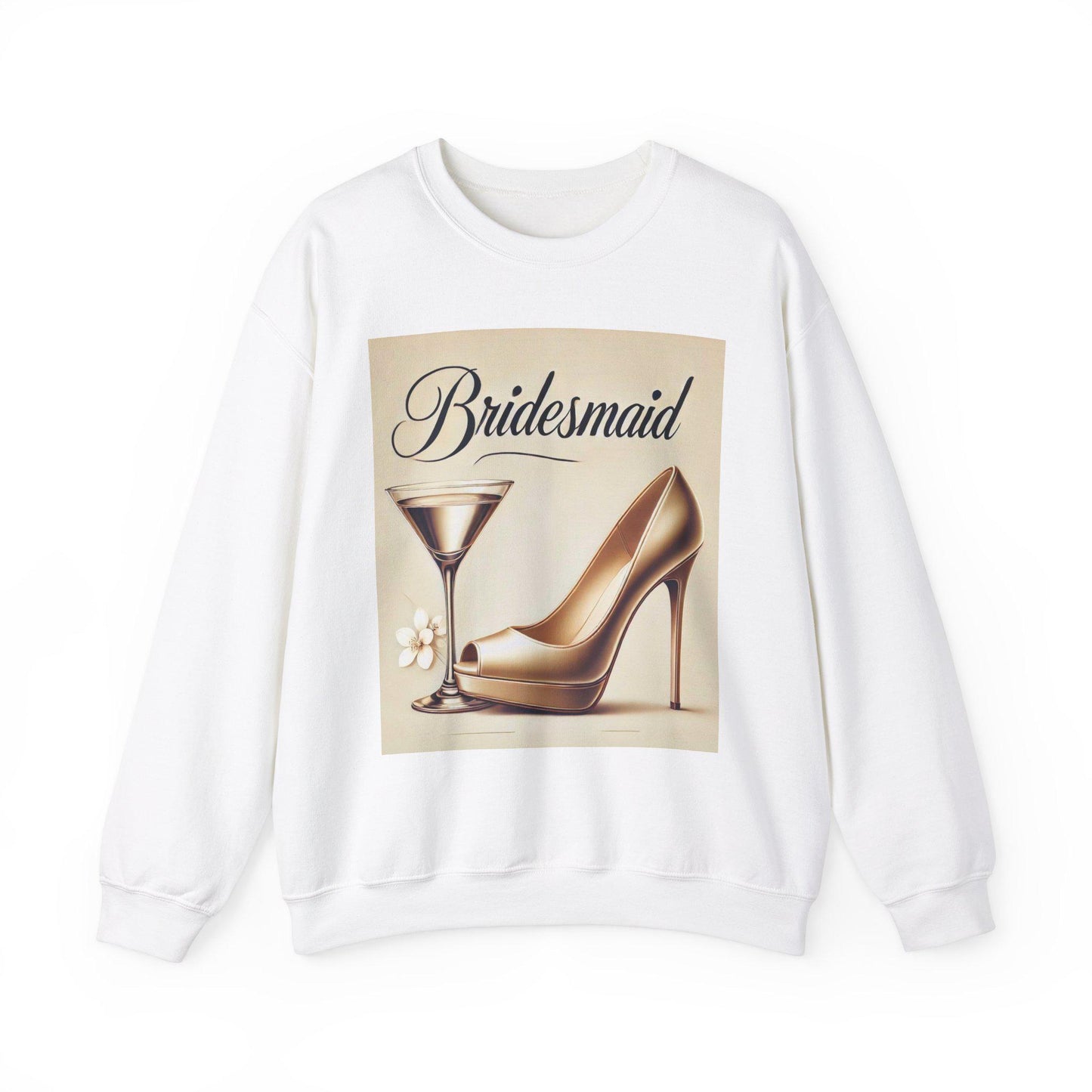 Bridesmaid Sweatshirt Heavy Blend™, Gift for Bridesmaid, Bachelorette Party, Wedding Party Gift