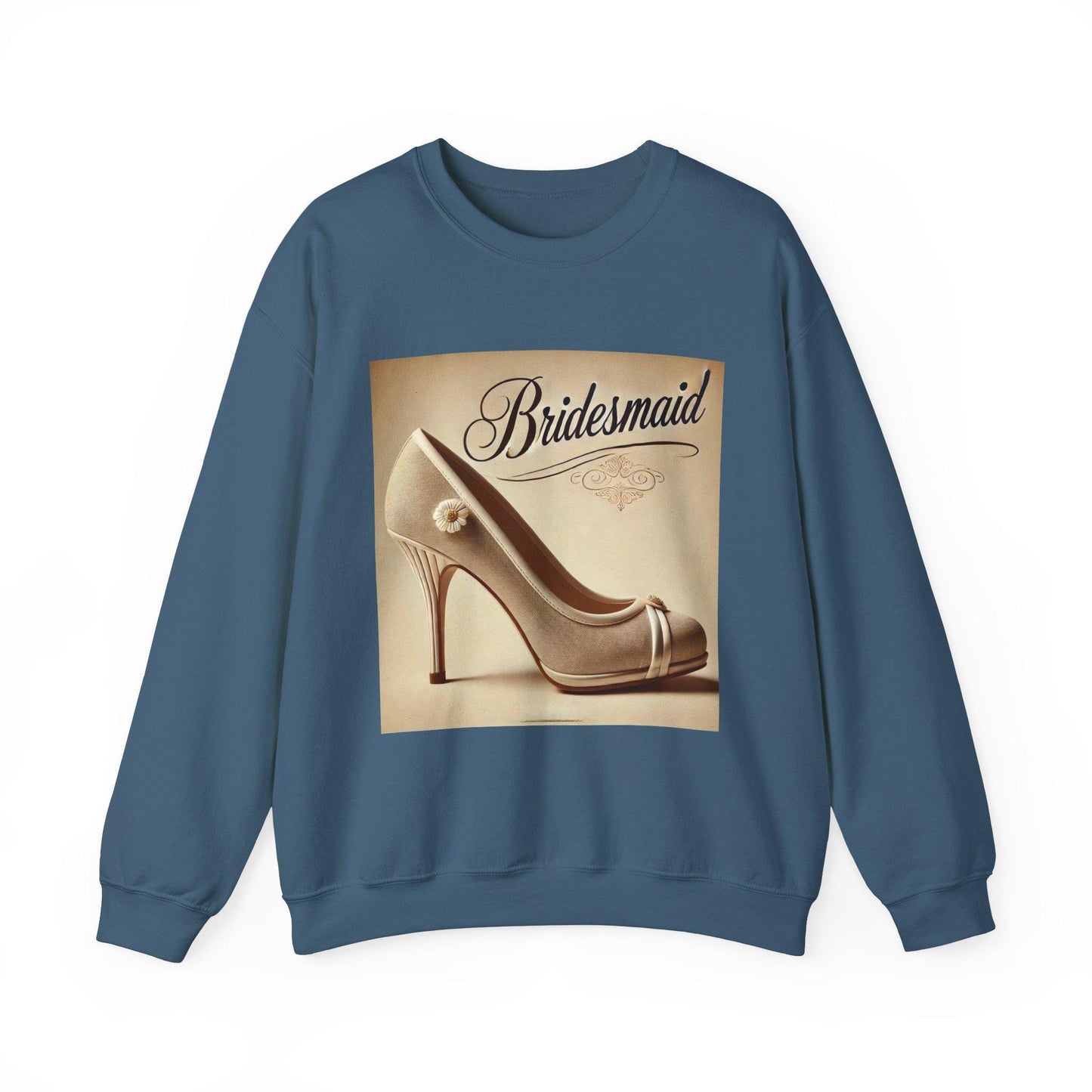 Bridesmaid Sweatshirt Heavy Blend™, Gift for Bridesmaid, Bachelorette Party, Vintage Inspired Wedding Party Gift