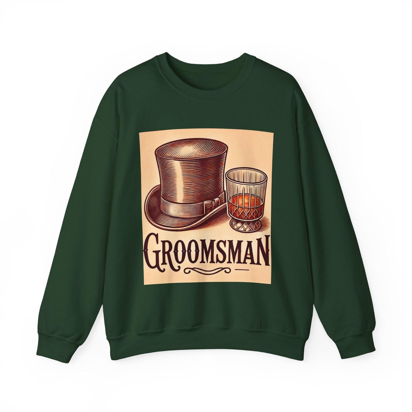 Groomsman Sweatshirt Heavy Blend™, Gift for Groomsman, Bachelor Party, Wedding Party Gift