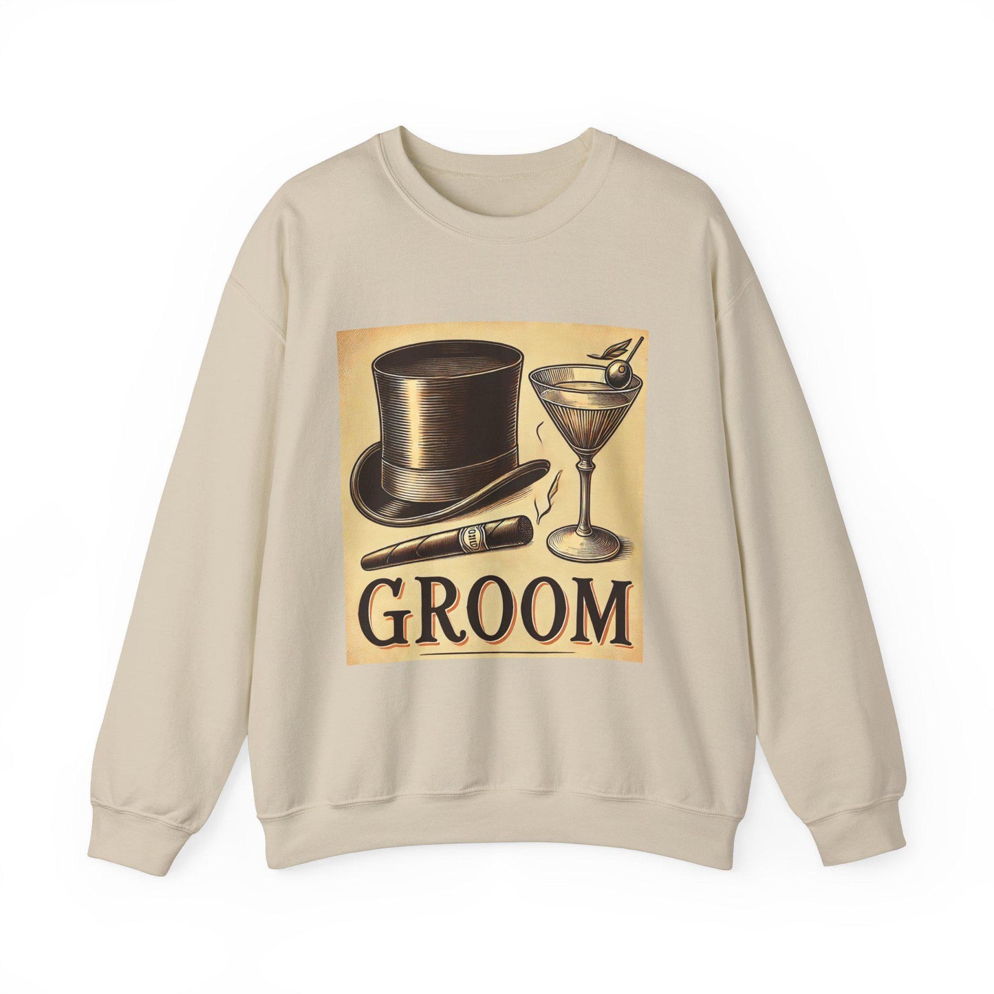Groom Sweatshirt Heavy Blend™, Gift for Groom, Bachelor Party, Wedding Party Gift