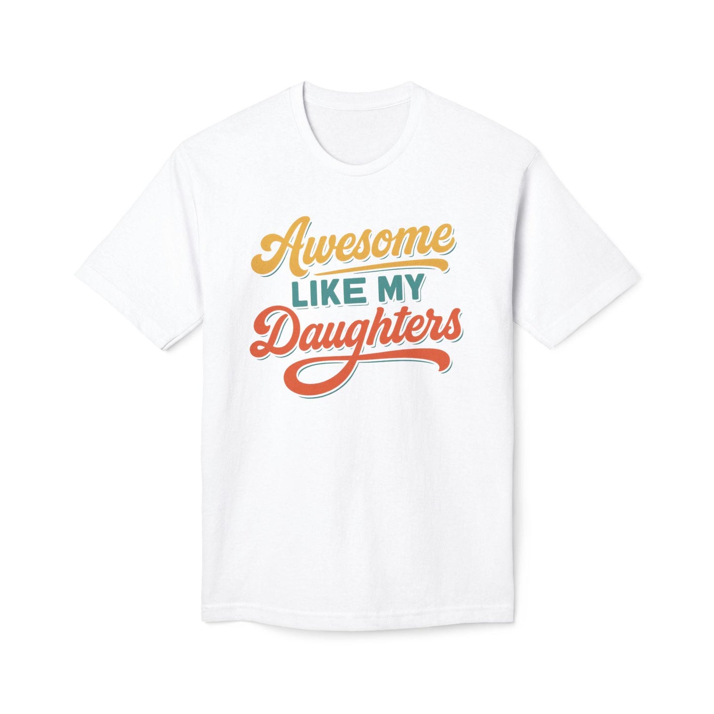 Father's Day Gift T-Shirt, New Dad Tee, Baby Announcement Shirt, Gender Reveal Top, Girl Dad Midweight Cotton T-shirt, Gift for Dad