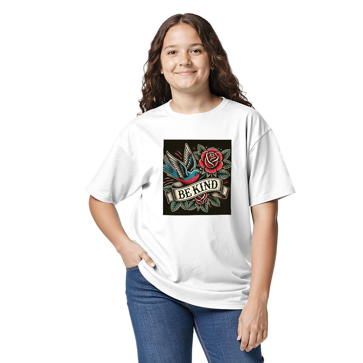 Kids Tee, Fun Be Kind Youth T-Shirt, Unique Birthday Gift, Casual Vacation Wear, Original Vintage Art Tee, Kid's Fashion, Back To School