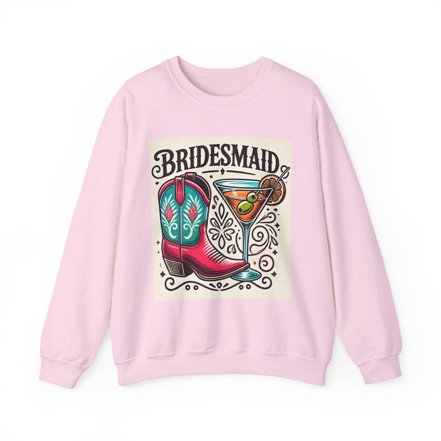 Bridesmaid Sweatshirt Heavy Blend™, Gift for Bridesmaid, Bachelorette Party, Country Wedding Party Gift