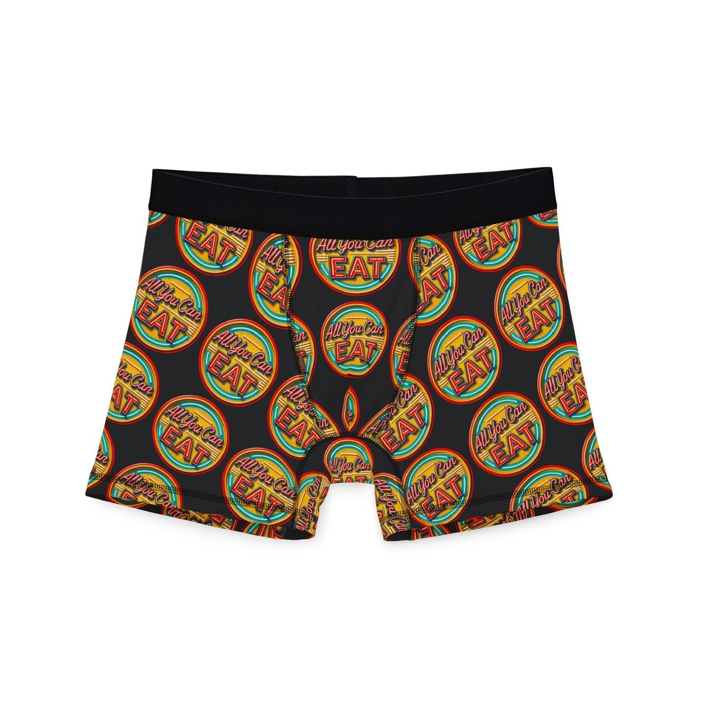 Men's Boxers, Funny All You Can Eat Vintage Neon Sign Design, Spicy Gift for Gay Men, LGBT Pride Accessory, Sexy Soft Boxer Briefs, Gay Cake