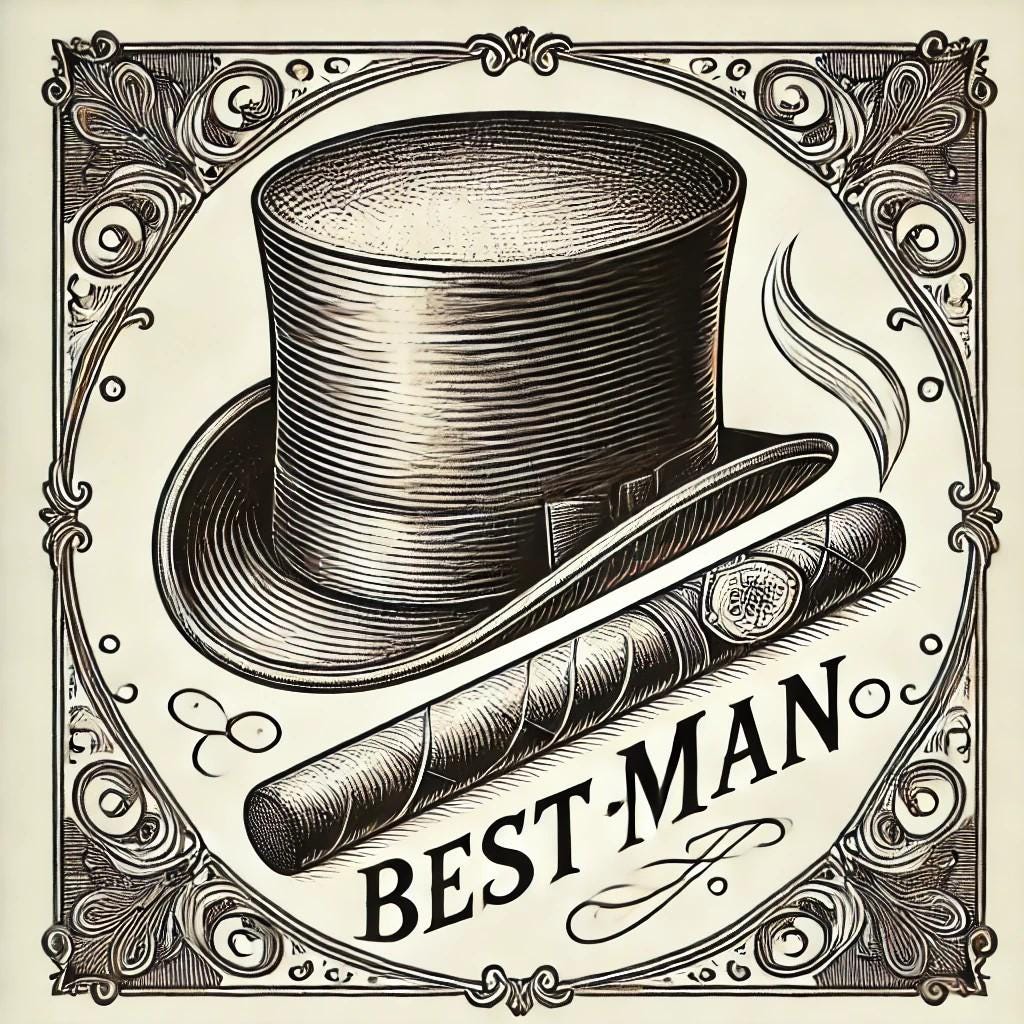 Best Man Sweatshirt Heavy Blend™, Gift for Best Man, Bachelor Party, Wedding Party Gift