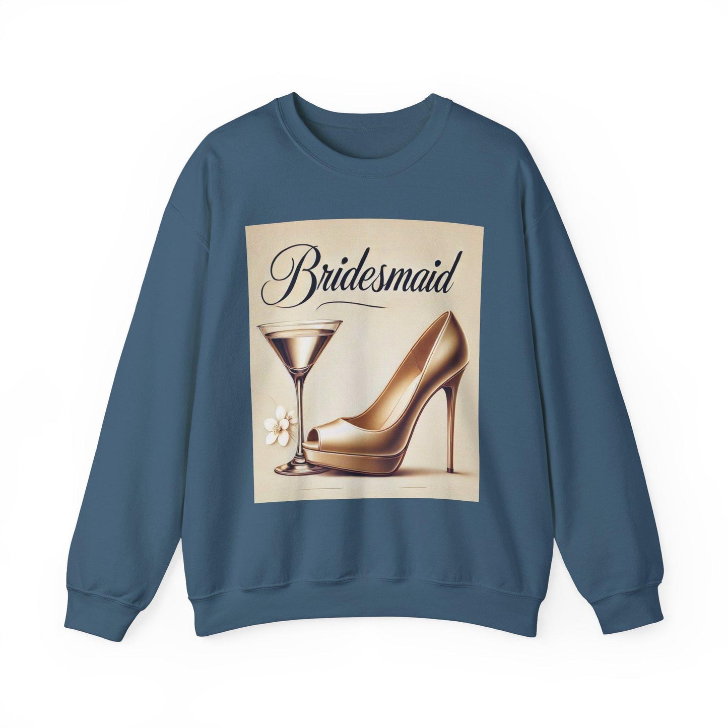 Bridesmaid Sweatshirt Heavy Blend™, Gift for Bridesmaid, Bachelorette Party, Wedding Party Gift