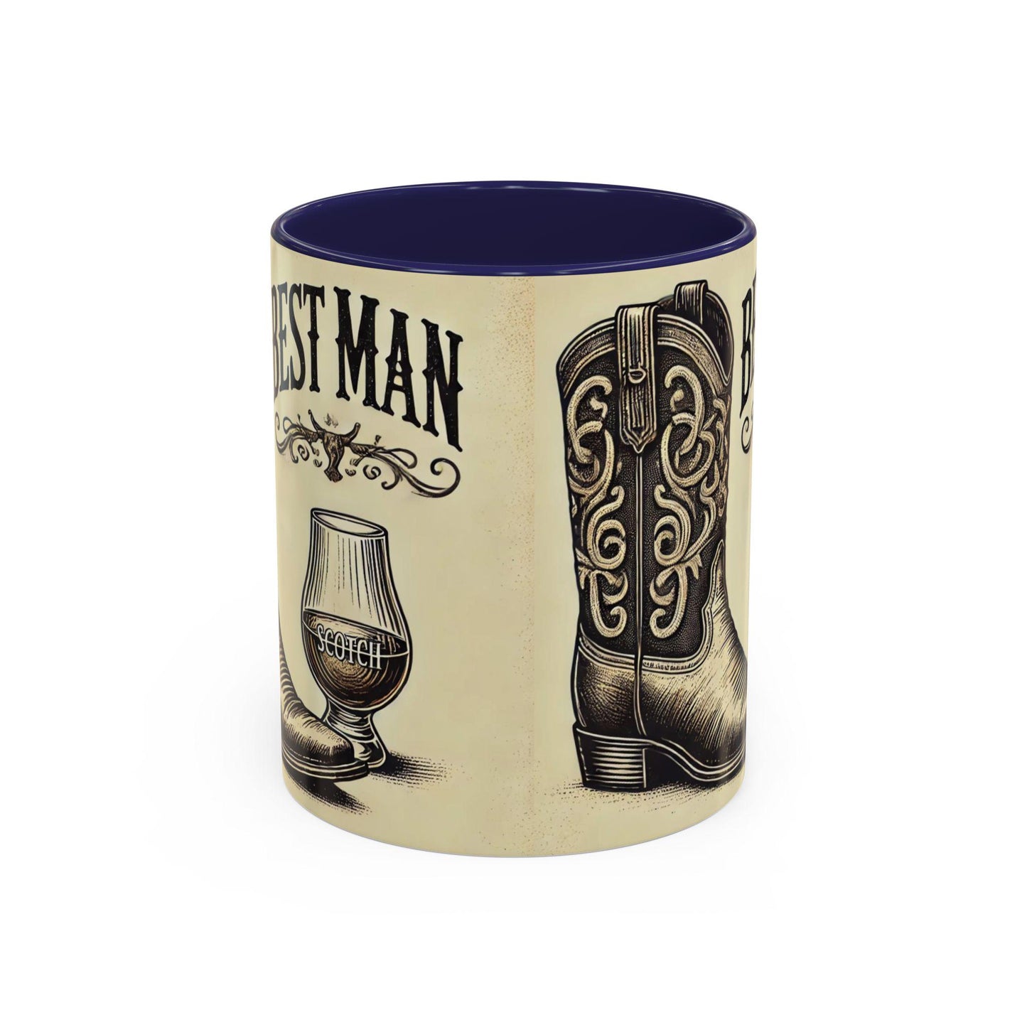 Best Man Gift Coffee Mug (11oz, 15oz), Ceramic Coffee Mug, Gifts for Groom, Wedding Gift, Cigar Lover, Groom's Gift