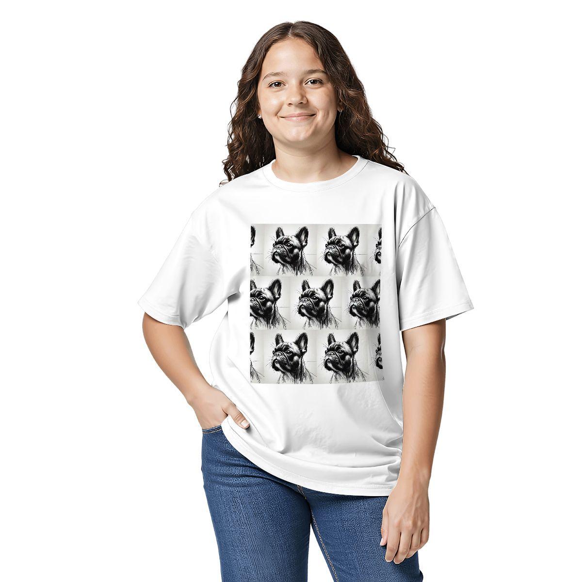 Kids Tee, Fun French Bulldog Youth T-Shirt, Unique Birthday Gift, Casual Vacation Wear, Original Frenchie Tee, Kid's Fashion, Back To School