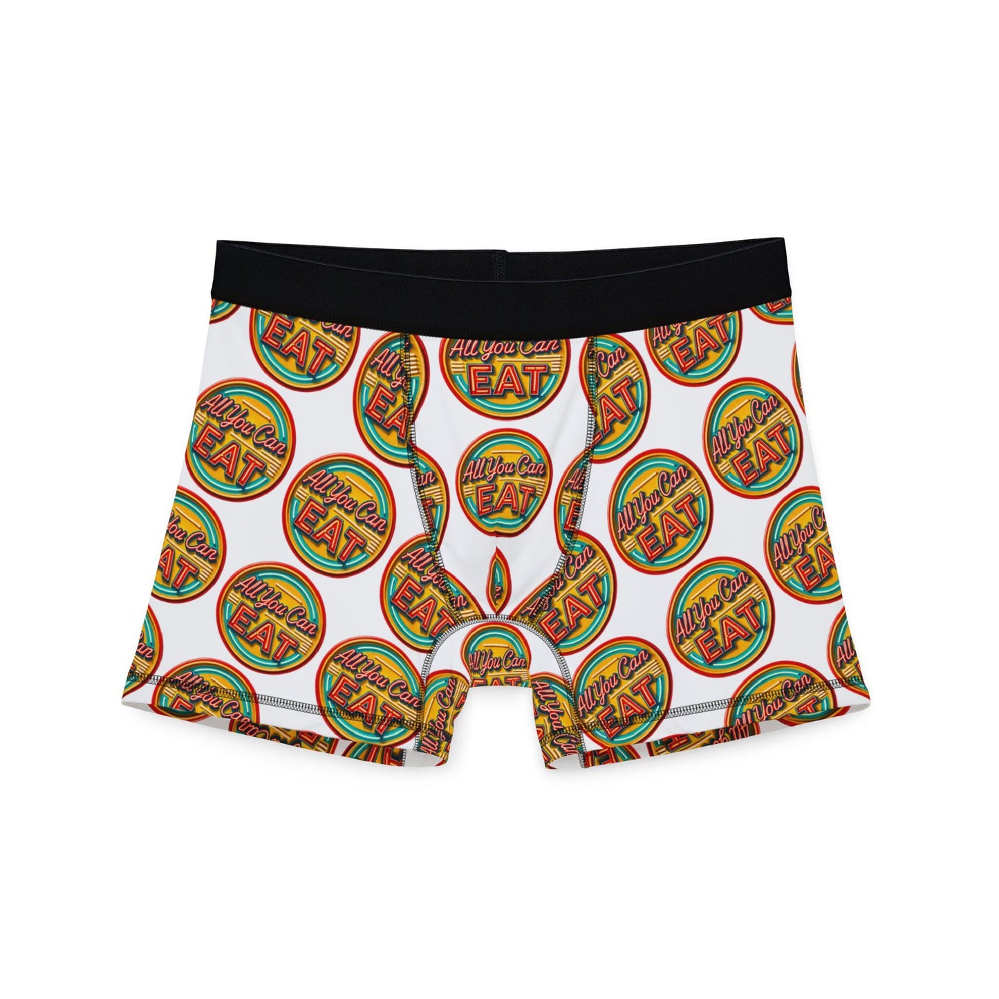 Men's Boxers, Funny All You Can Eat Vintage Neon Sign Design, Spicy Gift for Gay Men, LGBT Pride Accessory, Sexy Soft Boxer Briefs, Gay Cake