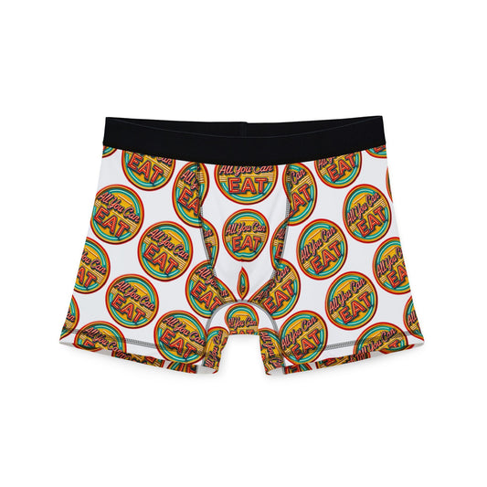 Men's Boxers, Funny All You Can Eat Vintage Neon Sign Design, Spicy Gift for Gay Men, LGBT Pride Accessory, Sexy Soft Boxer Briefs, Gay Cake