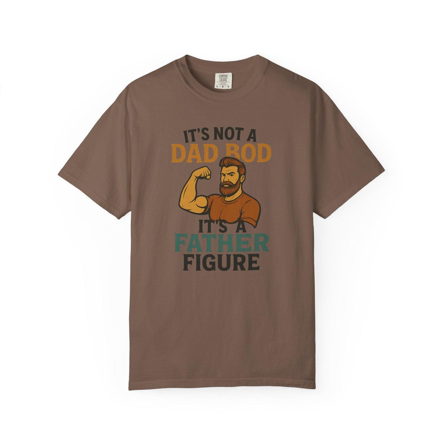 Dad Bod T-Shirt, Funny Father's Day Gift, Unisex Tee, Garment-Dyed Cotton Shirt, Father Figure Apparel, Fatherhood Present