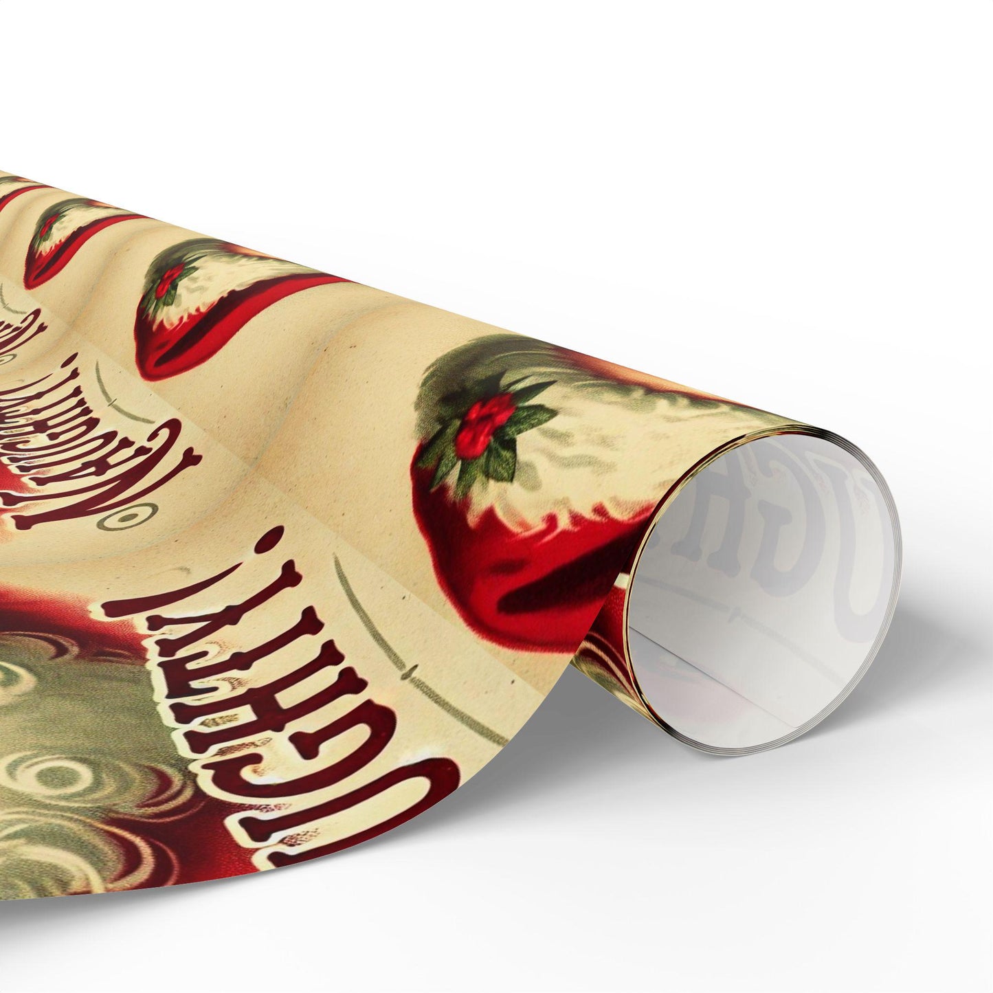 Naughty Santa Wrapping Paper, Funny Gift Wrap for Christmas Presents