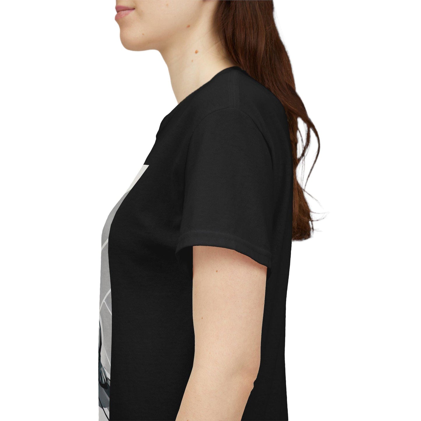 Dog Tee, Bulldog Modern Cubist Design, Unisex LGBT Bulldog Dog Lover Gift, Gay Graphic Top, Unisex Heavy Cotton T-shirt, 7 Colors