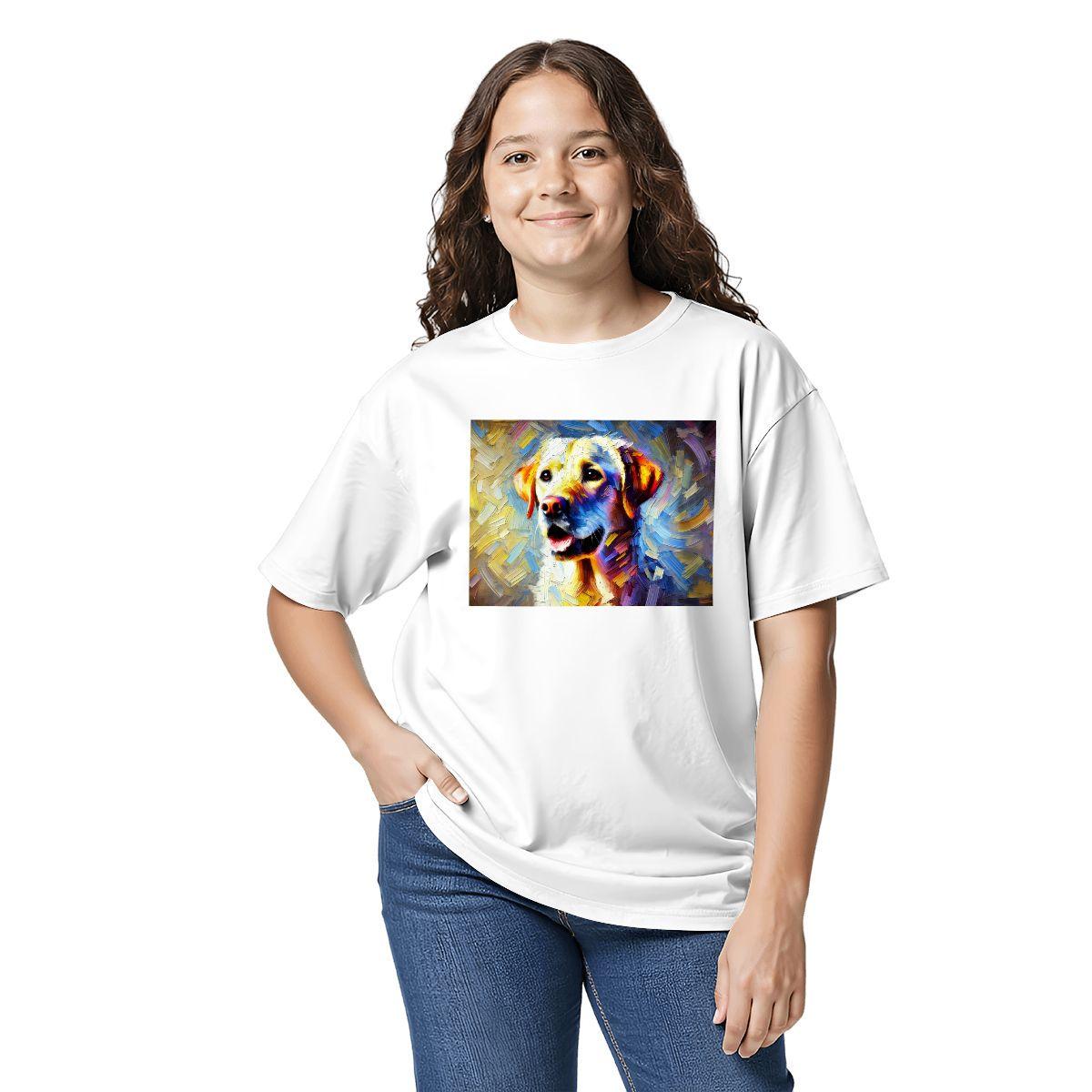 Kids Tee, Fun Labrador Retriever Youth T-Shirt, Unique Birthday Gift, Casual Vacation Wear, Original Art Tee, Kid's Fashion, Back To School
