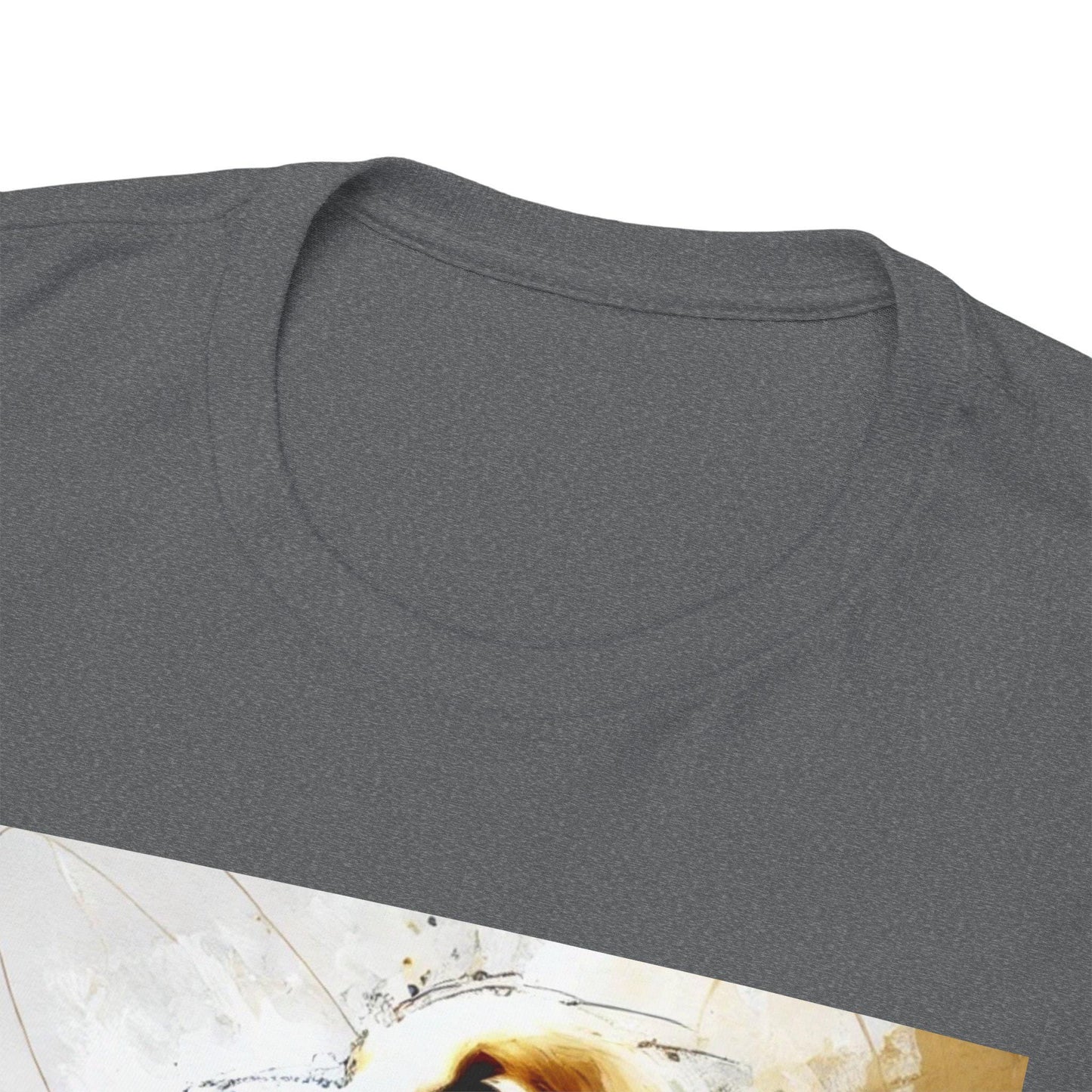 Dog Tee, Golden Retriever Watercolor Design, Unisex LGBT Dog Lover Gift, Gay Graphic Top, Unisex Heavy Cotton T-shirt, 7 Colors