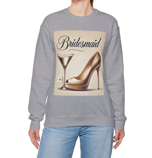 Bridesmaid Sweatshirt Heavy Blend™, Gift for Bridesmaid, Bachelorette Party, Wedding Party Gift