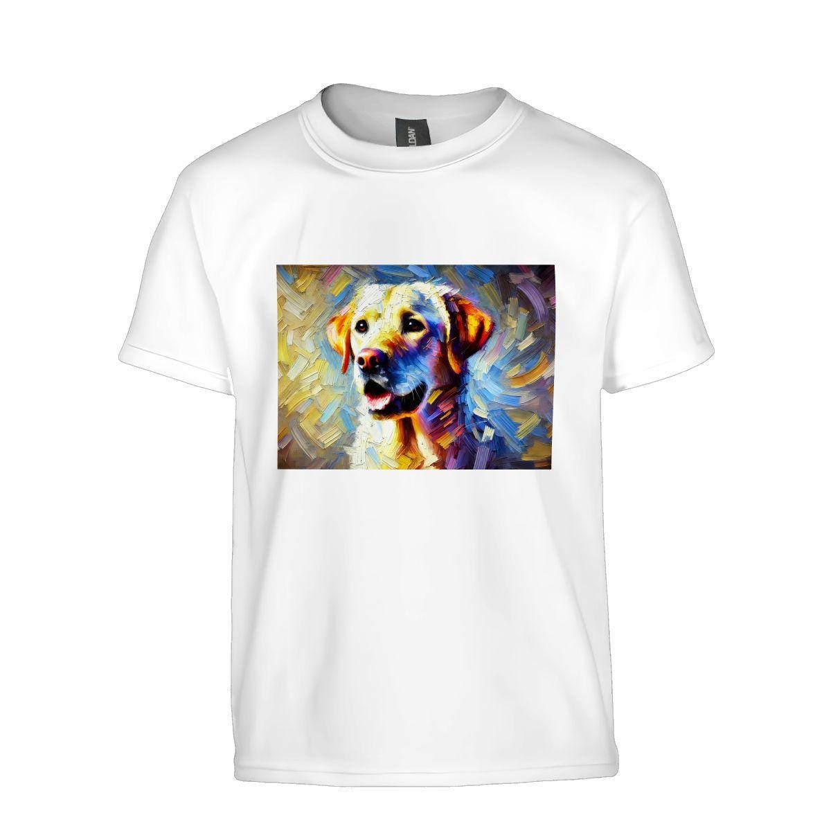 Kids Tee, Fun Labrador Retriever Youth T-Shirt, Unique Birthday Gift, Casual Vacation Wear, Original Art Tee, Kid's Fashion, Back To School