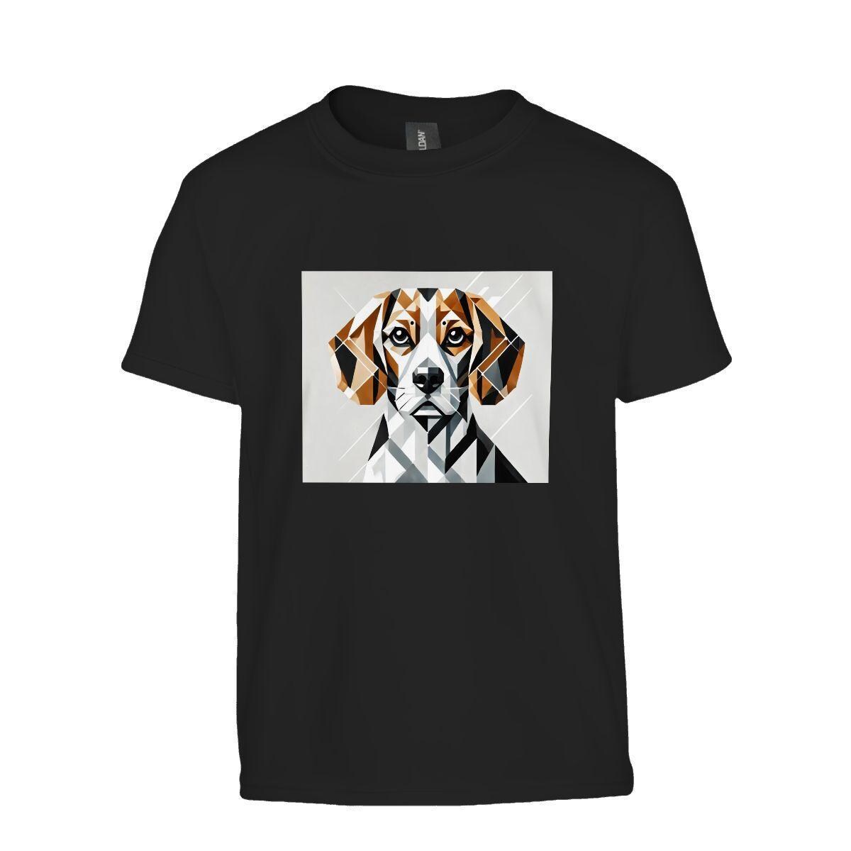 Kids Tee, Fun Beagle Youth T-Shirt, Unique Birthday Gift, Casual Vacation Wear, Original Art Tee, Kid's Fashion Design, Back To School