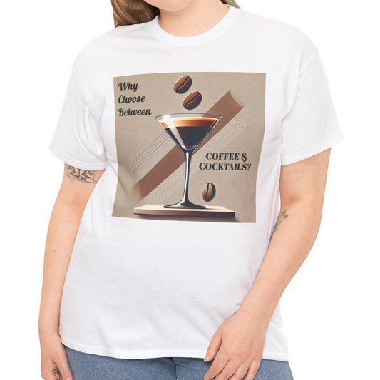 Fun Tee, Espresso Martini Design, Casual Apparel, Graphic Tshirt, Coffee Martini Lover Tee Shirt Gift