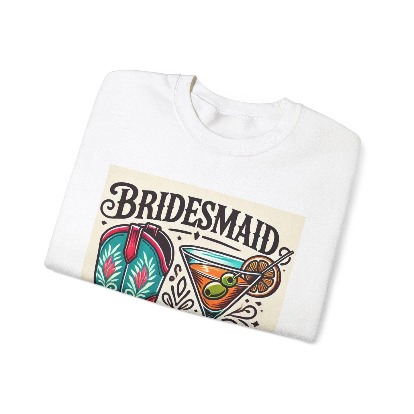 Bridesmaid Sweatshirt Heavy Blend™, Gift for Bridesmaid, Bachelorette Party, Country Wedding Party Gift