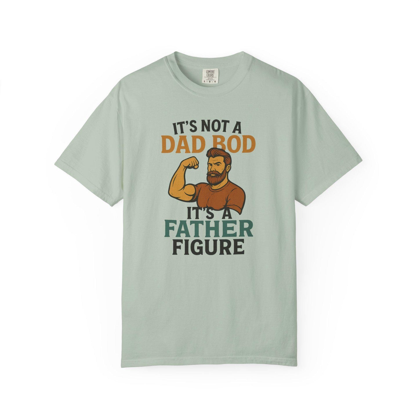 Dad Bod T-Shirt, Funny Father's Day Gift, Unisex Tee, Garment-Dyed Cotton Shirt, Father Figure Apparel, Fatherhood Present