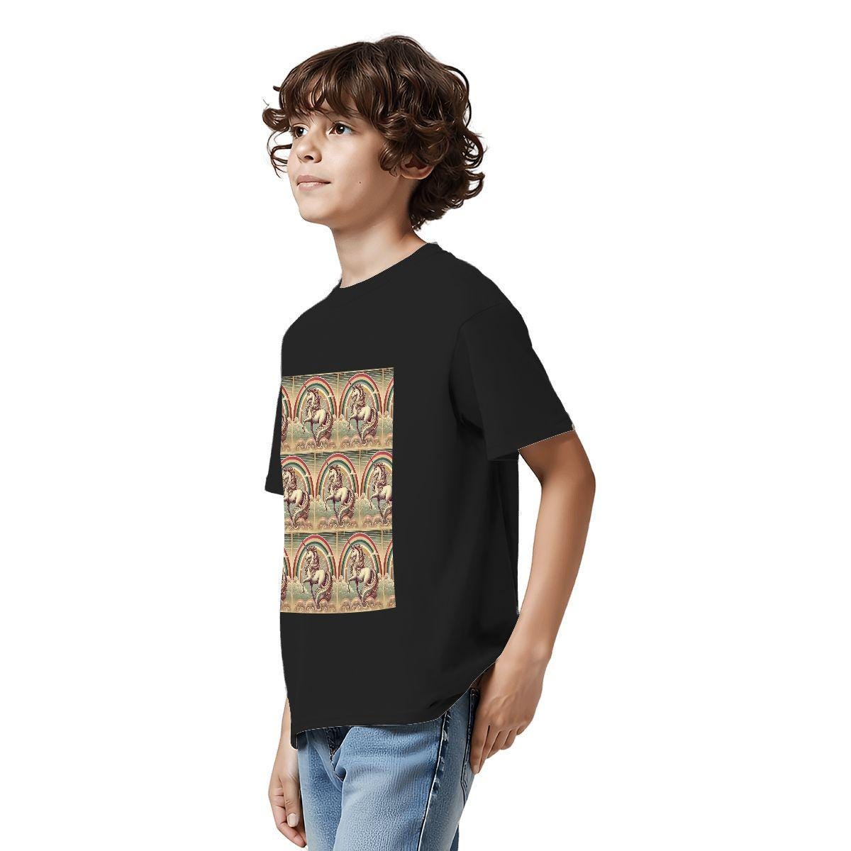 Kids Tee, Fun Youth T-Shirt, Unique Birthday Gift, Casual Vacation Wear, Original Art Tee, Kid's Fashion, Playful Design, Back To School