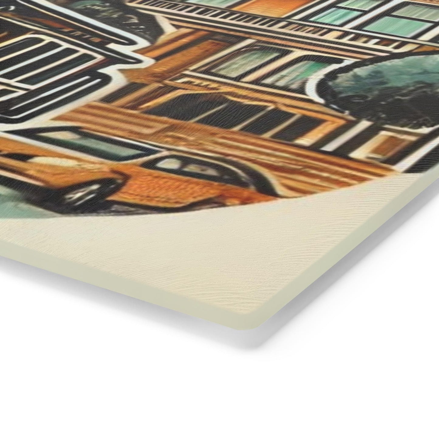 Cutting Board, San Francisco Golden Gate Bridge Design, Kitchen Home Decor, Unique Housewarming Gift, Foodie Chef Gift, California Souvenir