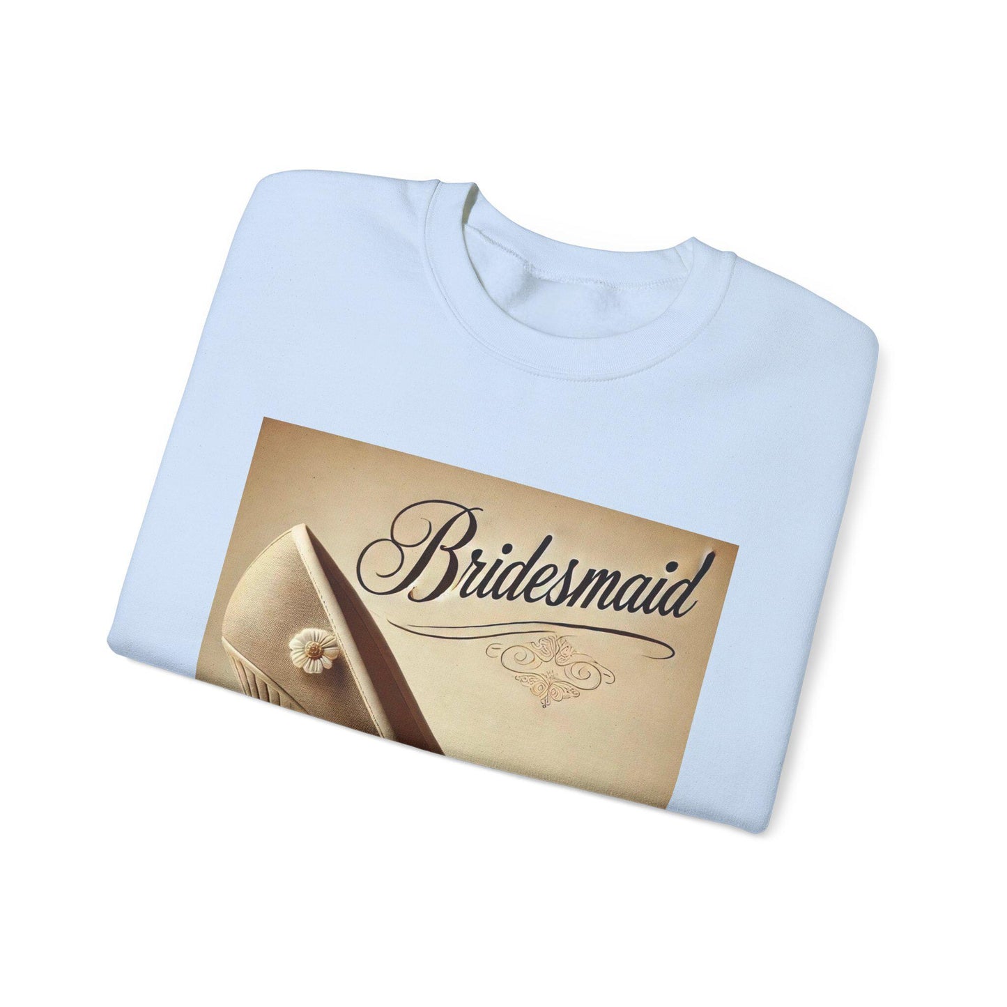 Bridesmaid Sweatshirt Heavy Blend™, Gift for Bridesmaid, Bachelorette Party, Vintage Inspired Wedding Party Gift