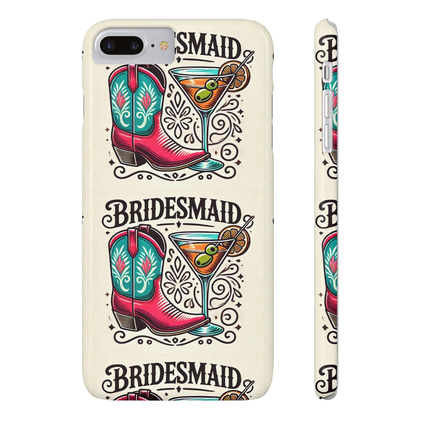 Bridesmaid Gift Slim Phone Case for iPhone, Gifts for Wedding Party, Bachelorette Party Swag