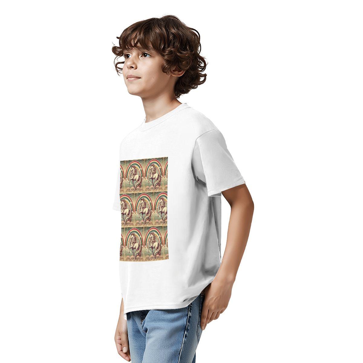 Kids Tee, Fun Youth T-Shirt, Unique Birthday Gift, Casual Vacation Wear, Original Art Tee, Kid's Fashion, Playful Design, Back To School